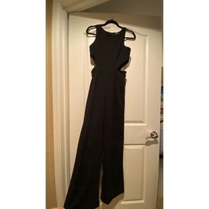 Black Cutout Jumpsuit